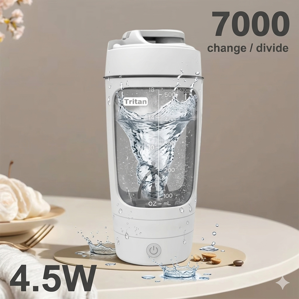 Electric Protein Powder Mixer 450Ml Shaker